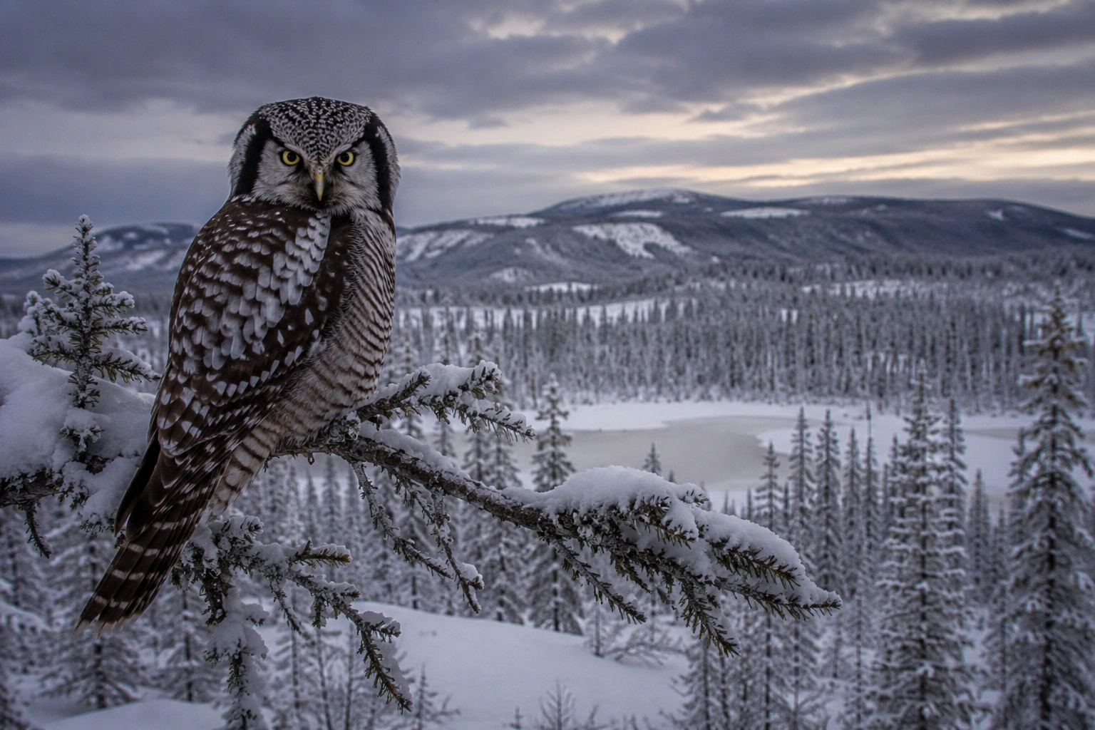 Northern Hawk Owl