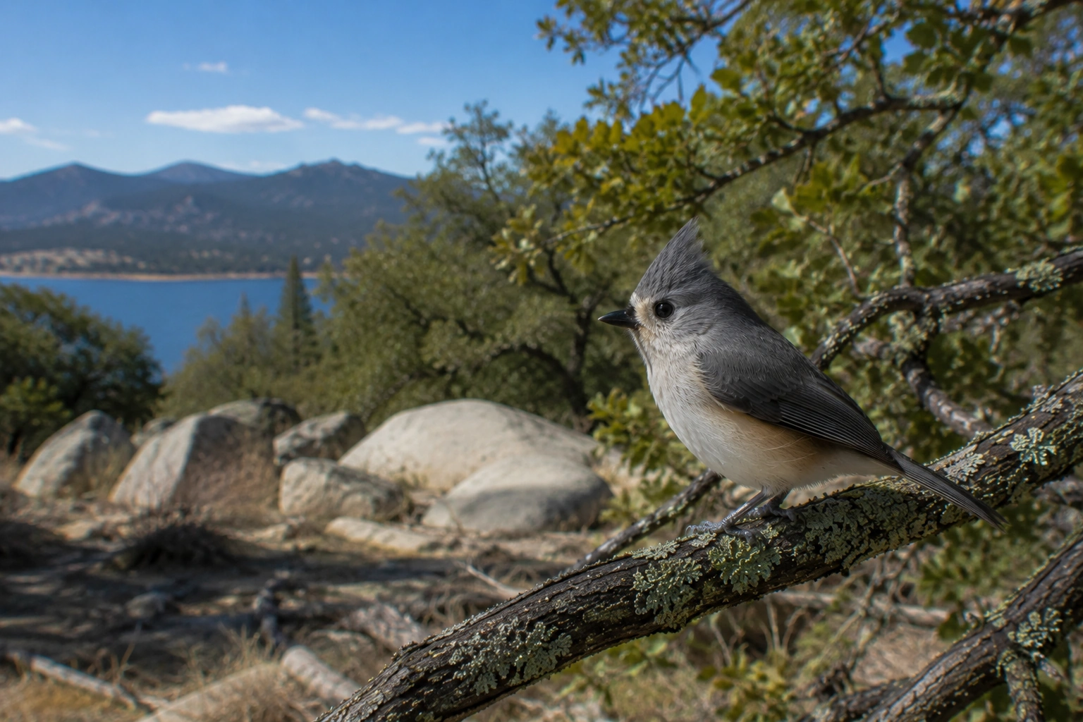 Oak Titmouse