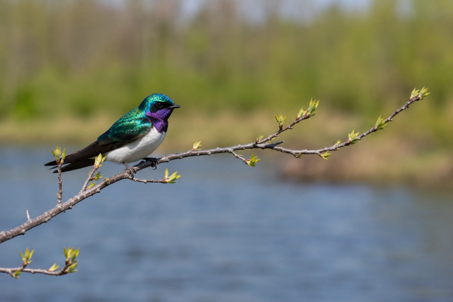 Violet-green Swallow